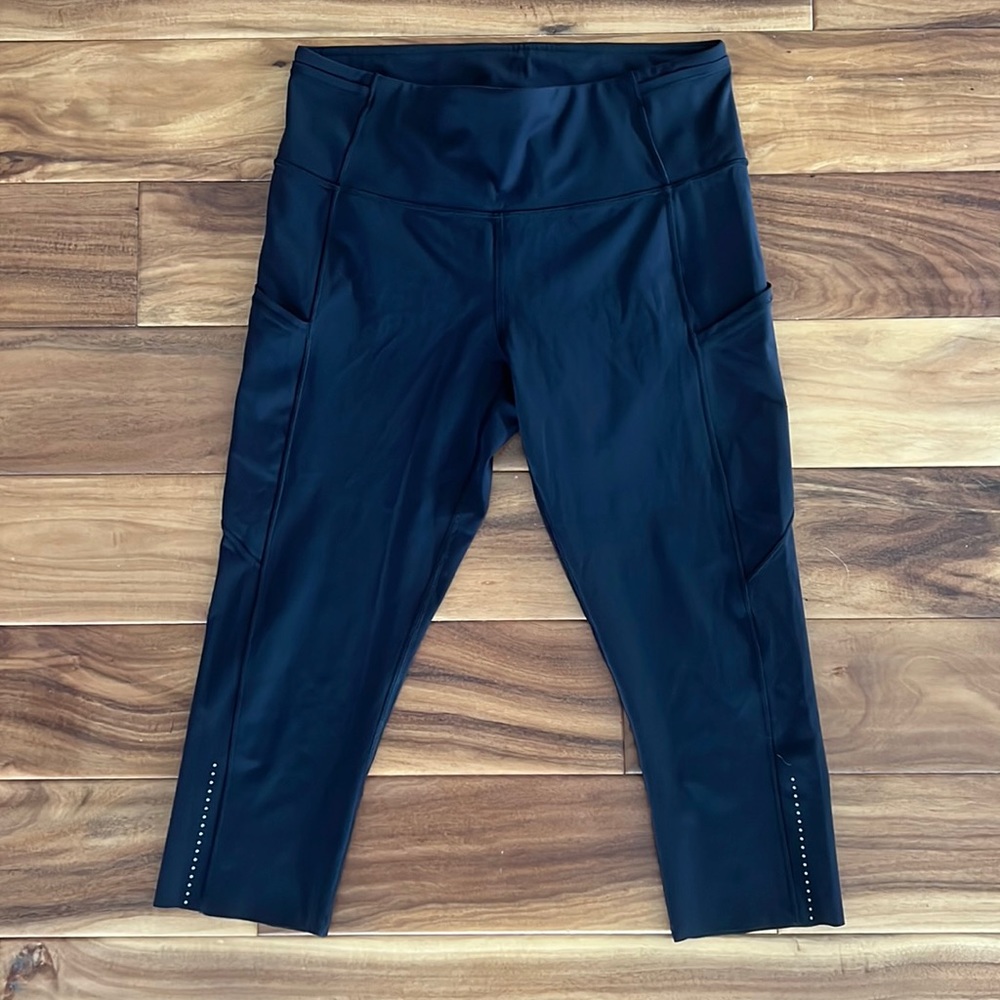 Lululemon Fast And Free High-Rise Crop - Size 10